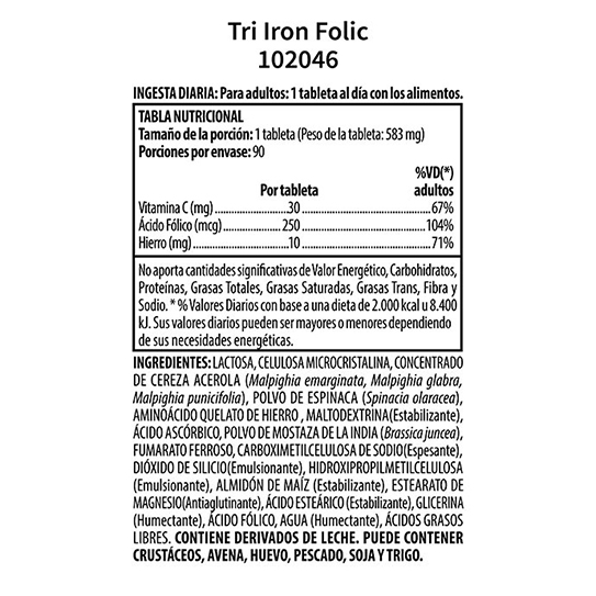 Tri-Iron Folic 