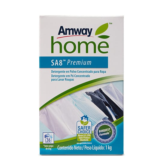 SA8 Premium detergente en Polvo 1 KG